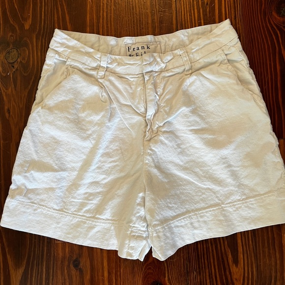FRANK & EILEEN Waterford Walking Shorts 4.5” White - Picture 5 of 9